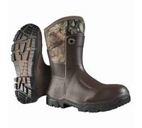 Dunlop Protective Footwear Snugboot, Stivali a metà Polpaccio Unisex-Adulto, Marrone Scuro e Nero, 38 EU