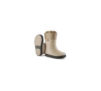 DUNLOP Puddle Jumper Beige foderato di pelliccia - stivali invernali foderati per bambini, ragazzi, ragazze - misura 33/34