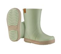 DUNLOP Puddle Jumper - Stivali da pioggia impermeabili per bambini e bambine - Leggeri in gomma, facili da indossare e togliere - Con dettagli riflettenti - Verde menta - Taglie 25-35