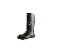 Dunlop Stivali di gomma Purofort+ Full Nero/Rosso Taglia 43 EU