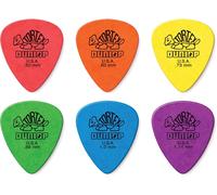 JIM DUNLOP - PVP418 Pack12 Plettri, Tortex Variety Pack | Selezione di Plettri con Materiale Delrin per Maggiore Grip e Suono Aggressivo