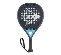 DUNLOP RACCHETTA DA PADEL FX JUNIOR - Forma ibrida, telaio in grafite, bilanciamento medio, nucleo EVA morbida - Per junior