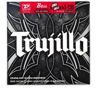 Jim Dunlop RTT45130T Corde per basso 45-130 Robert Trujillo Signature - Muta da 5 Corde Acciaio e Nickel Custom - 45-63T-80T-102T-130
