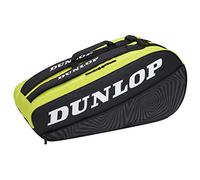 Borsa per racchette Dunlop Termobag SX Club 10 RKT - black/yellow