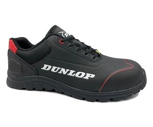 Dunlop Scarpa antinfortunistica Matt Black S3, microfibra + TPU, punta in fibra di vetro, ESD, 42 EU
