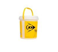 Dunlop Sports Secchio per palline vuoto con coperchio per 60 palline