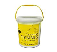 DUNLOP Secchio per palline vuoto con coperchio per 60 palline