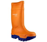 Dunlop Sicurezza Stivali Wellington Uomo Purofort Thermo + Arancione Lavoro Shoe
