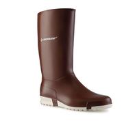 DUNLOP Sport Burgundy/White stivali di gomma, stivali da pioggia per donne, uomini, bambini, ragazze e ragazzi, taglia 39