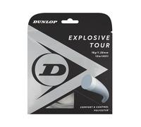 Dunlop Sports Corda da Tennis Explosive Tour, Set 18g/1.20mm, 12m, Argento