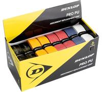 Dunlop Sports Impugnatura di Ricambio PRO PU Squash, Multicolore, 24 Pezzi