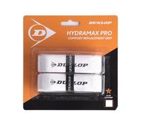 Dunlop Sports Impugnatura Sostitutiva Hydromax PRO Squash, Bianca (Confezione da 2)