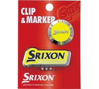 Dunlop SRIXON Japan Golf Ball Clip Ball Marker GGF-15334 Giallo