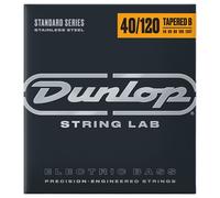 Jim Dunlop DBS40120T Corde per basso in acciaio INOX, luce, .040 - .100, Leggero affusolato, a 5 corde