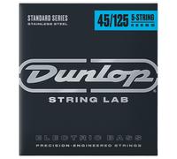 Dunlop DBS45125, 5 corde 45-125-Corde per chitarra, in acciaio INOX