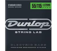 Dunlop DBN40100 nichel rivestito corde per basso, luce, Standard scale, 55 - 115, Set 4 corde