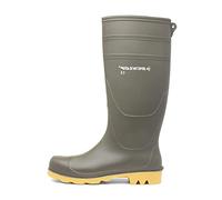 Dunlop, stivali Wellington da uomo universali in PVC Welly, Verde (Green), 42 EU