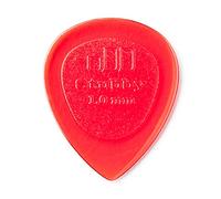 Dunlop Plettri Stubby Jazz, 1.0 mm, Pacco da 6 Pezzi