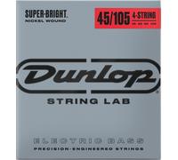 Jim Dunlop Corde per basso DBSBN 45-105 Super Bright in nichel misura medium set da 4