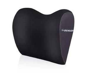 Dunlop - Supporto cervicale per seggiolino auto, 100% memory foam, universale, colore: Nero