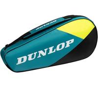 Borsa per racchette Dunlop D Tac SX-Club 3R - teal/black/yellow - Multicolore