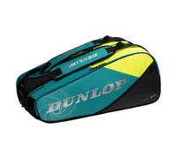 Dunlop SX Performance Borsa Per Racchetta Da 12-Nero,Turchese