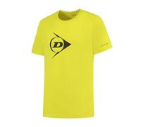 DUNLOP T-Shirt per Bambini Essentials, Giallo Brillante, 164