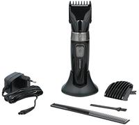 Dunlop Tagliacapelli ricaricabile - Tagliacapelli & Rasoio Uomo - Trimmer con 2 pettini (3-30 mm) - Funzione di assottigliamento - Rasoio Uomo Elettrico - Nero