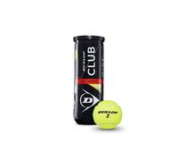 DUNLOP Tennis Ball Club All Court - for Clay, Hard Court and Grass 3 Palline