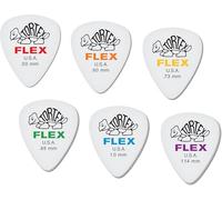 Dunlop Tortex Flex - Plettri per chitarra, confezione da 12 pezzi