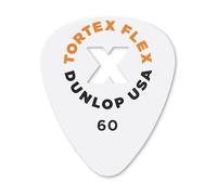 DUNLOP - Tortex Flex X 0.60 mm 428XR060 Refill Bag da 72 Plettri per Chitarra con Grip Intagliato e Suono Caldo e Morbido