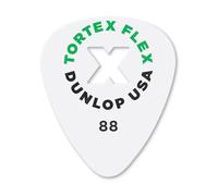 DUNLOP - Tortex Flex X 0.88 mm 428XR088 Refill Bag da 72 Plettri per Chitarra con Grip Intagliato Antiscivolo e Materiale Tortex Flessibile