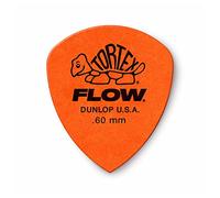 Dunlop Tortex Flow - Plettri per chitarra, 60 mm, confezione da 2 (24)