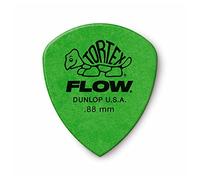 Dunlop Tortex Flow - Plettri per chitarra, 88 mm, confezione da 2 (24)