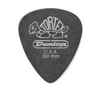 Dunlop Tortex Pitch Black Plettri Per Chitarra Confezione Da 72 .50Mm