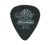 Dunlop Tortex Pitch Black Plettri Per Chitarra Confezione Da 72 .60Mm