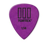 Dunlop Plettri Tortex III, 1.14 mm, Pacco da 12 Pezzi