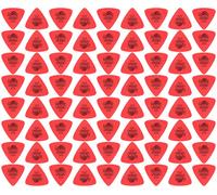 Jim Dunlop Tortex 431P50 Plettri Triangolari Per Chitarra Da 0,50 Mm 72 .50Mm Red