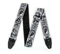 Dunlop Tracolla chitarra ILOVEDUST Skulls ILD04