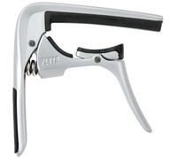 DUNLOP - 66CSC Trigger Fly Capo per Chitarra 12 Corde Satin Chrome; Capotasto Leggero; Cambio Rapido; Tensione Bilanciata; Accessorio per Chitarra Acustica ed Elettrica