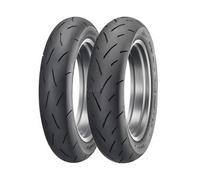 GOMME PNEUMATICI DUNLOP 120/80-12 55J TT93 GP MEDIUM/SOFT