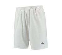 Dunlop Uomo Game Short, Pantaloni Sportivi da Tennis, Bianco