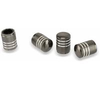 Dunlop Ventilkappen 4er Set silbergrau