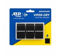 Dunlop Viper Dry Overgrip - Overgrip Ufficiale da Tennis dell’ATP Tour