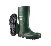 DUNLOP Work-It Full Safety, Construction Boot Unisex-Adulto, Green, 48 EU