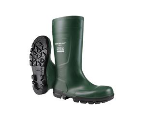 Dunlop Work-It Full Safety S5 Stivali da lavoro in PVC Green Heritage