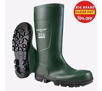 DUNLOP Work-It Full Safety, Construction Boot Unisex-Adulto, Green, 39 EU