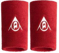 DUNLOP WRISTBAND LONG DUO PACK, Rosso (Confezione da 2)