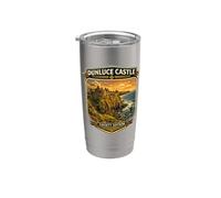 Dunluce Castle Irlanda del Nord viaggio a Dunluce Castle Bicchiere termico in acciaio inox doppia parete