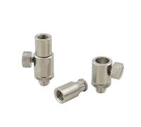 DunMuan Quick Release connettore for Carp Fishing Allarmi Rod Pod Bank Sticks in Acciaio Inox DunMuan (Color : 3pcs)